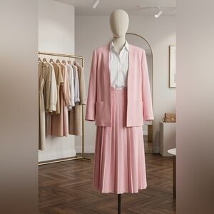 TanJay Pink Skirt Set for Women